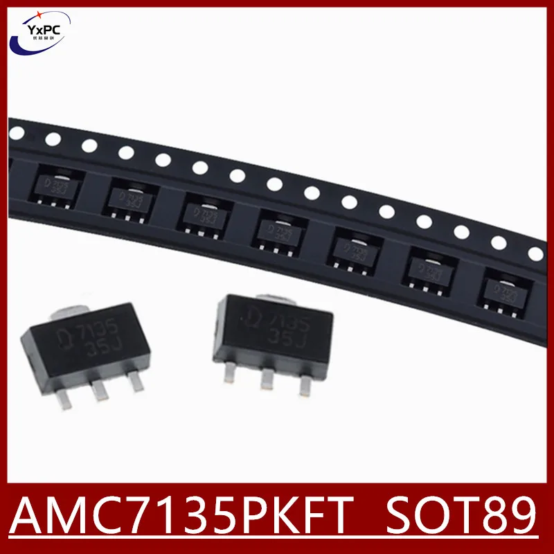 10 шт. AMC7135PKFT SOT89 AMC7135 MEL7135 SOT Новый и оригинальный