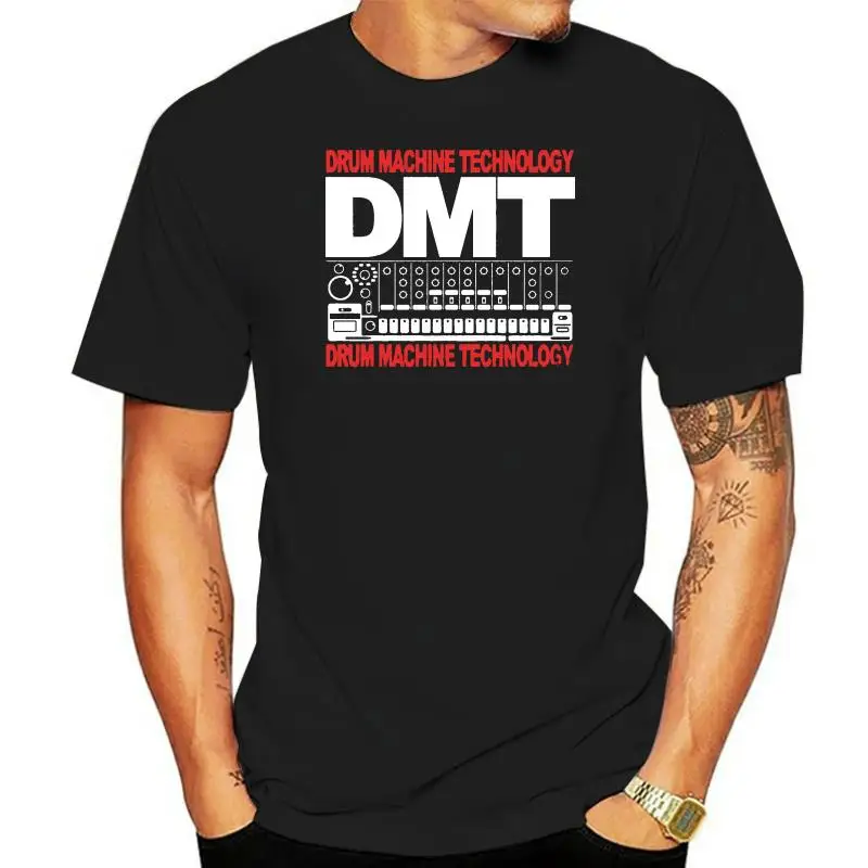 Футболка Dmt технология барабана Dj Rave музыкальный фестиваль Новинка 2022 мужская