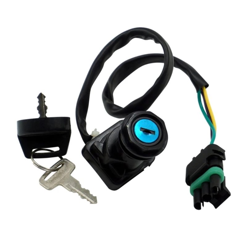 

Professional Ignition Key Switches Lock Replacement Motorbike Accessories Simple Installation for TRAXTER 99-04 GTWS