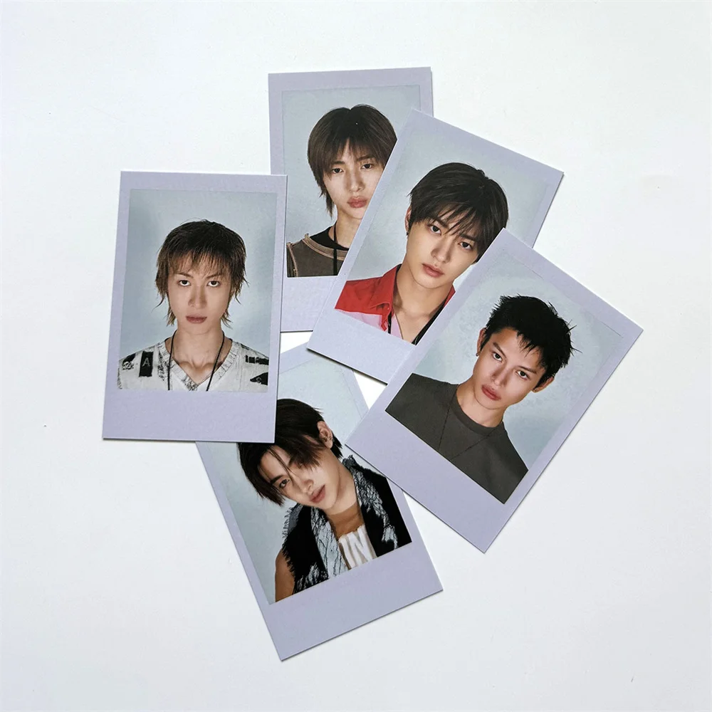 Фото Набор из 5 штук: Новый альбом группы Boys Group GREENGREEN, HD-фотокарточки, двусторонние глянцевые LOMO-карты, Мартин Джеймс Джухун, открытка, подарок для фанатов. №5