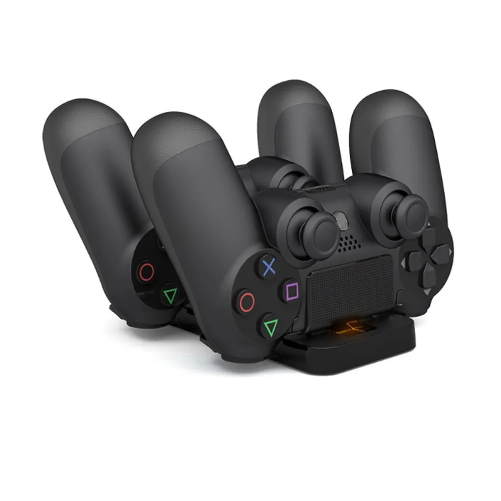 USB-док-станция с двойной зарядкой для контроллера PS4 игровая подставка зарядки