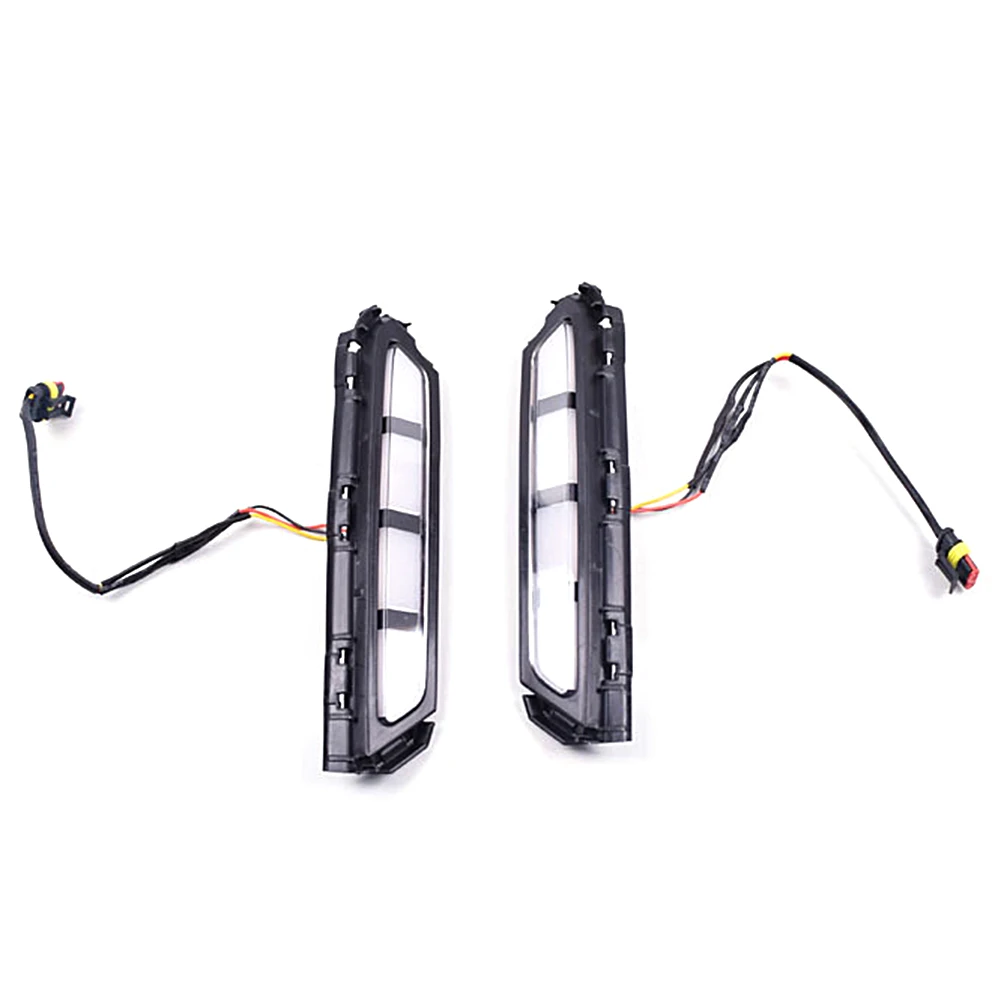 2 шт. для Hyundai Elantra 2019 2020 автомобильные белые светодиодные дневные ходовые огни DRL