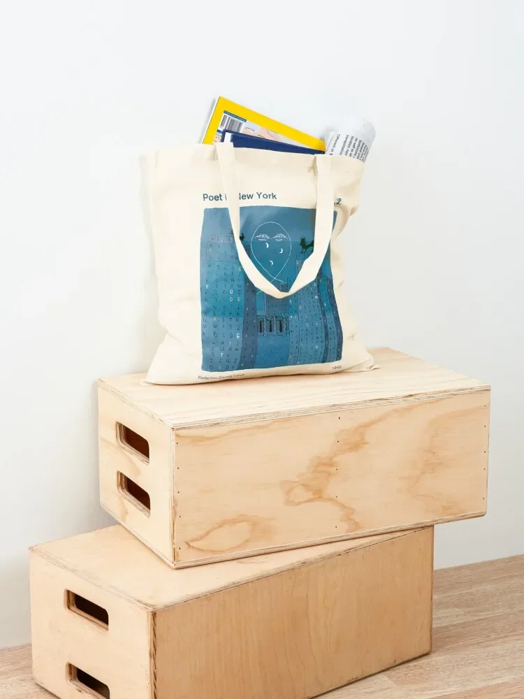 Поэт в Нью-Йорке, Federicoفن Lorca - Poetry Bookish Gifts Tote Bag Женские сумки тканевая сумка женская большая сумка (art.: 3920cbfe110ef) - 3920cbfe110ef