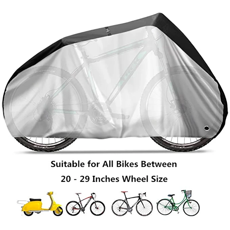 

Bike Bicycle Protective Cover Full Protective MTB Motorcycle Covers Anti UV Waterproof Dustproof Rain Covering Breathable Hood