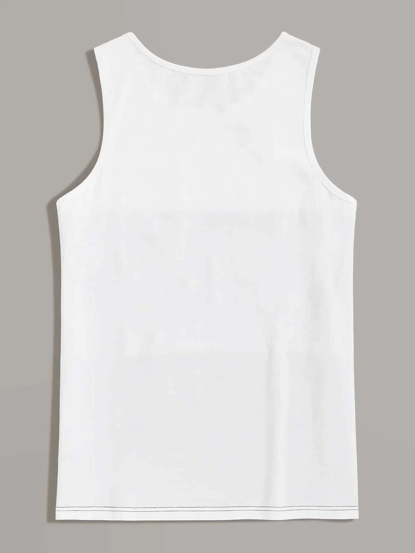 

2022 new Men Color-block Pocket Patch Tank Top