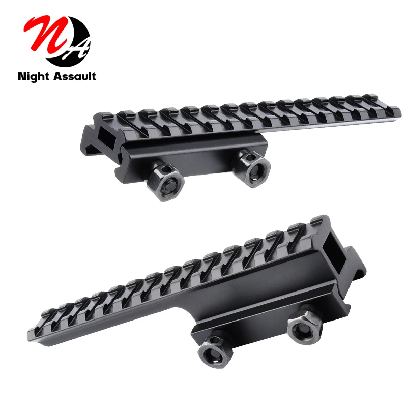 

Metal Picatinny Rail 145mm Sight Red Dot Mount Rifle Scope Tactical Airsoft ak47 M4 HK416 Ar15 Accessories Hunting T1 T2 558