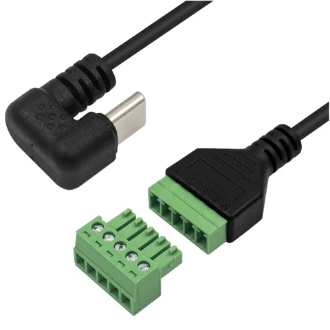 USB 2.0 «мама» B Micro USB mini USB Type-C «папа» на 5-контактный гнездовой разъем с экранным разъемом, кабель-переходник