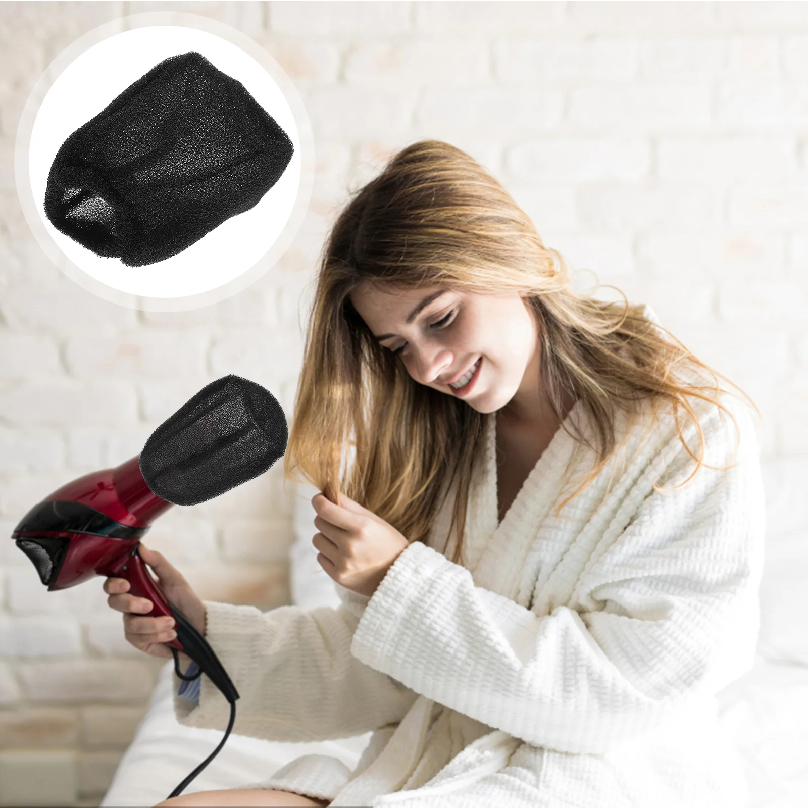 

Hair Dryer Diffuser Cover Sock Travel Styling Parts Hot Accessories Wavy Nozzle Blow Folding Curly Attachment Tool Blower