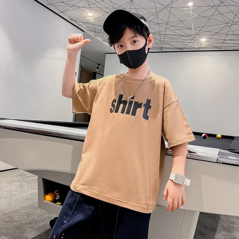 

Boys Clothes Children's Clothing Summer Short Sleeves Fashion New Printed T-Shirts Summer Clothes Kids Brand Clothes Tops