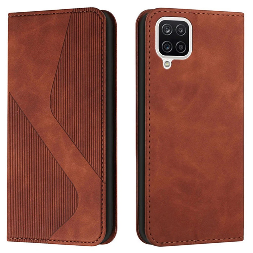 

For Samsung Galaxy A12 5G Leather Texture Wallet Case for Galaxy A52s Case A32 A 52 22 03 02 S A42 A 72 M12 M 22 M32 S22 Ultra