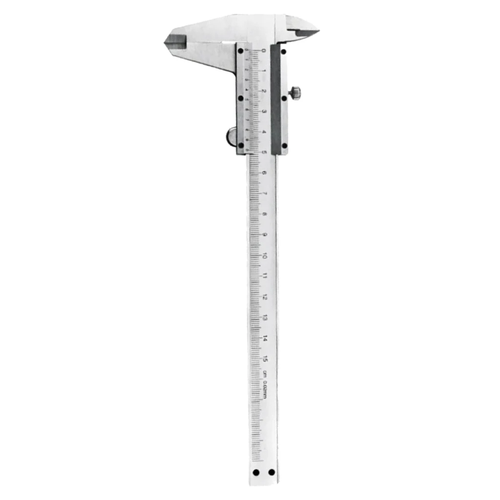 

Vernier Caliper 150mmX 0.02mm Carbon steel Caliper Measuring Tool for Precision Measurements Outside Inside Depth