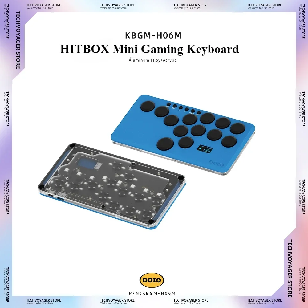 Мини-игровая клавиатура DOIO HITBOX KBGM-H06M с поддержкой переключателя Ps4 Ps5