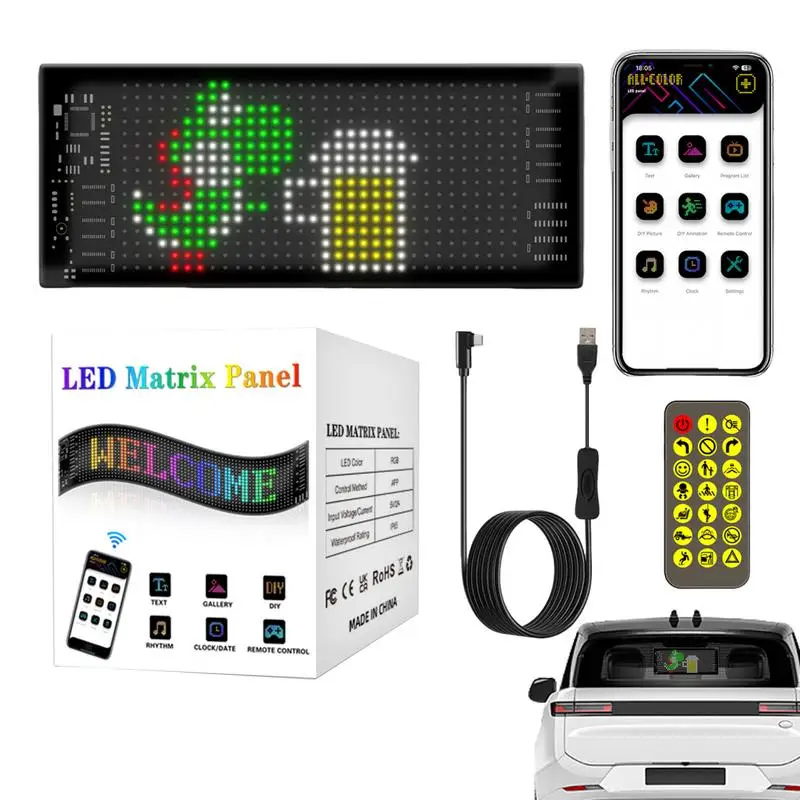 Гибкая фотопанель для автомобиля контролируемое приложение управления знаком