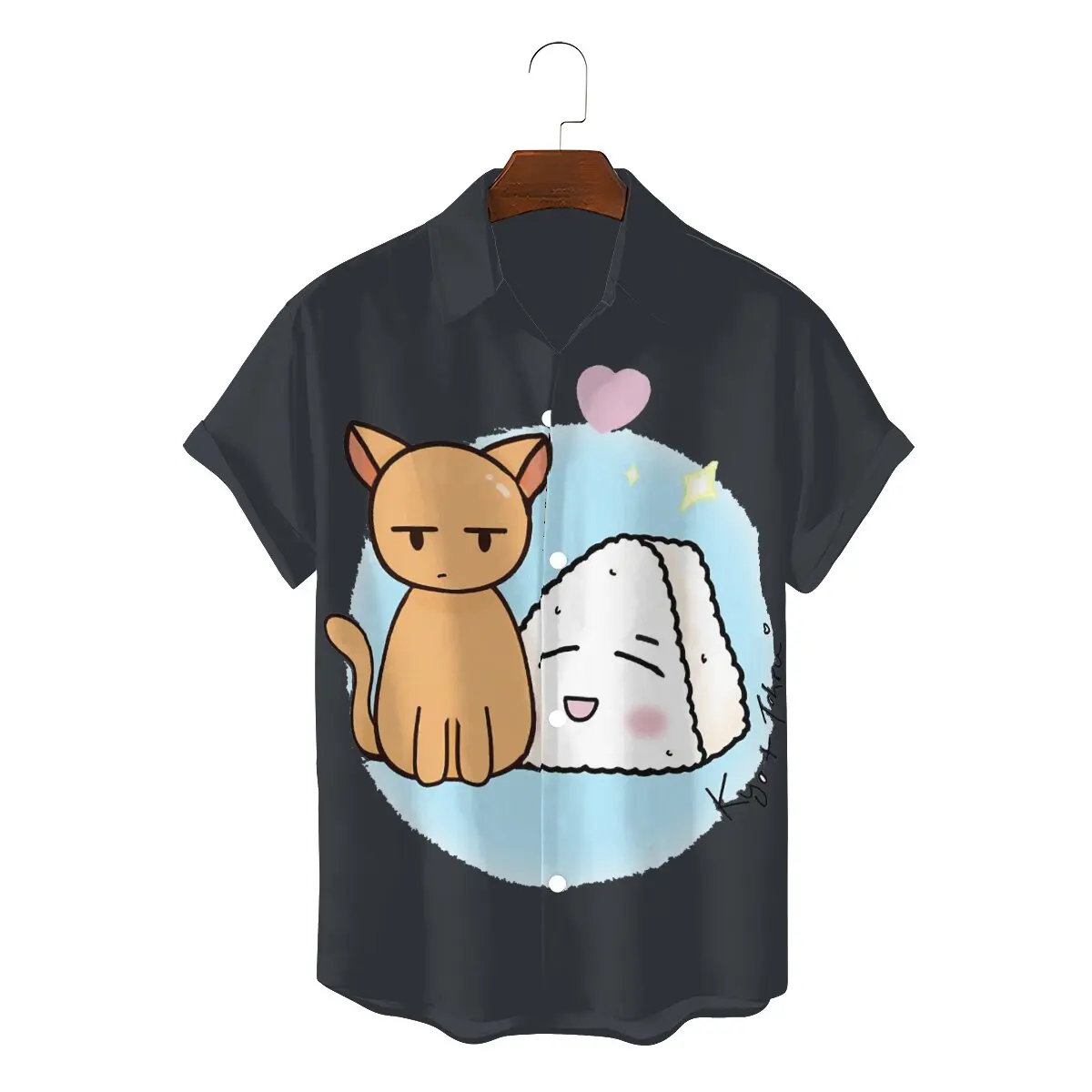 

Фрукты корзина Манга Аниме мужские рубашки Tohru and Kyo индивидуальная 3D рубашка уличная одежда с графическим принтом хипстер