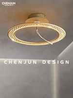 italian luxury style master bedroom ceiling lamp designer post modern simple creative round online celebrity balcony room lamp