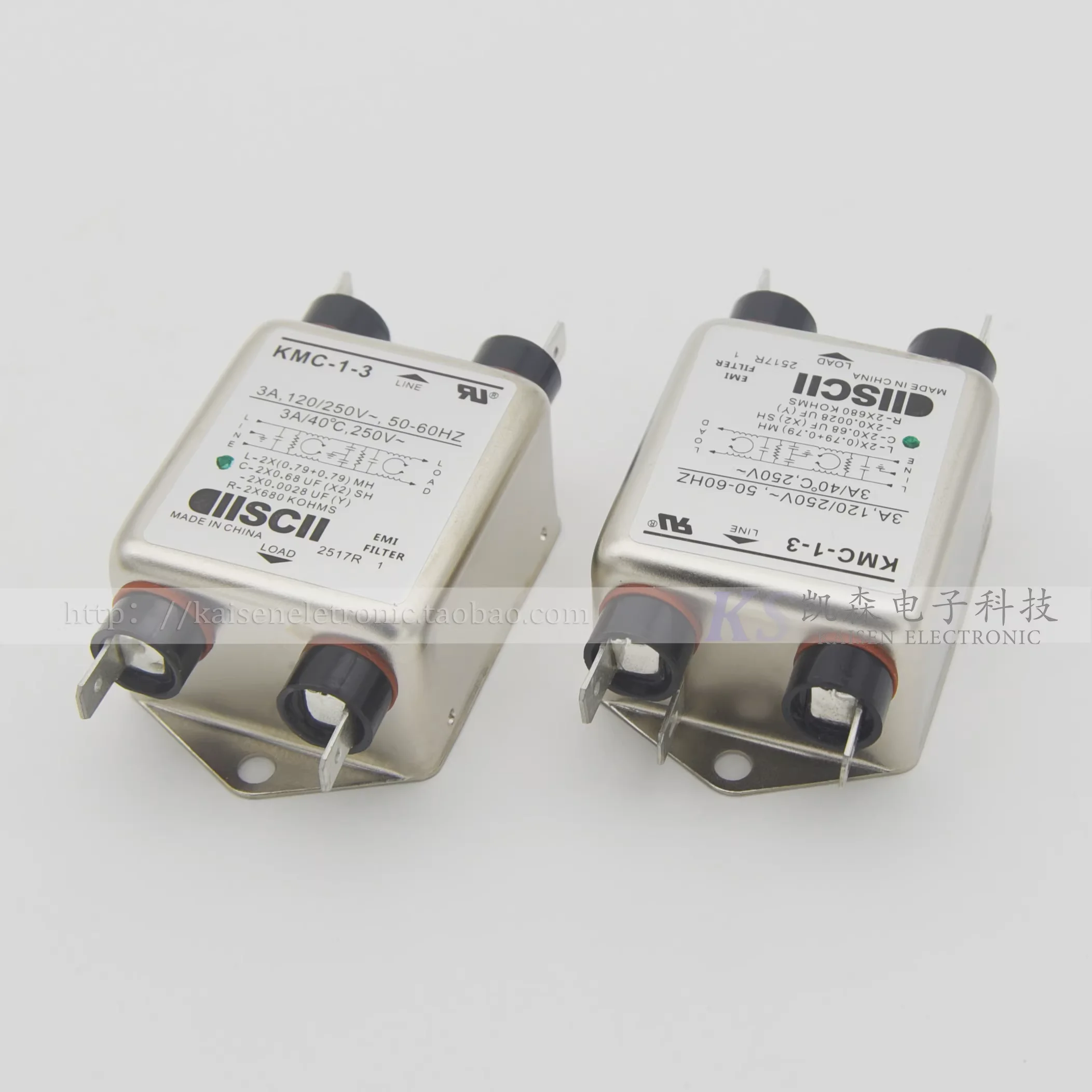 3EMC1 KMC-1-3 F8126 1-6609037-1 Corcom 3A однофазный фильтр помех для переменного тока (art.: 3920d7e41429c) - 3920d7e41429c
