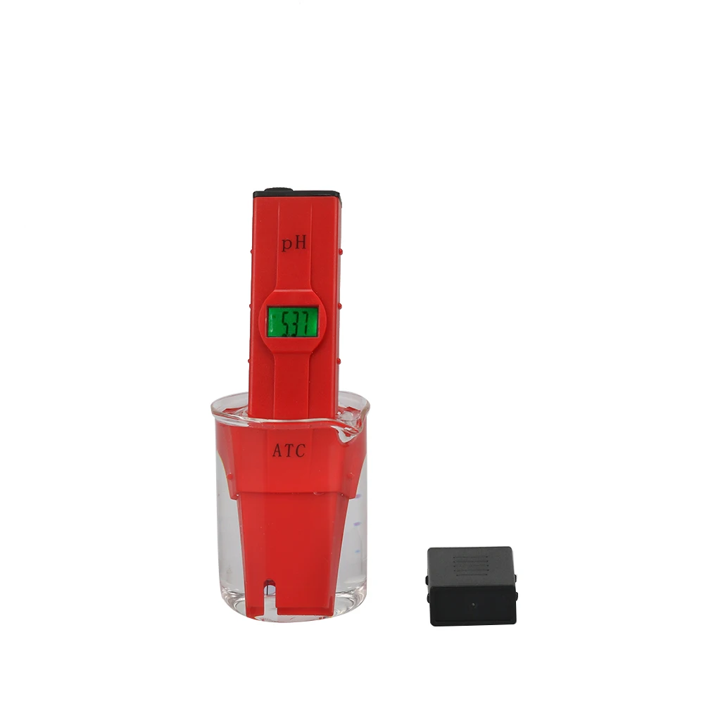 

Портативный pH тестер-ручка, высокоточный цифровой измеритель PH с ATC и ЖК-дисплеем с подсветкой, набор для тестирования PH воды, аквариума, бас...