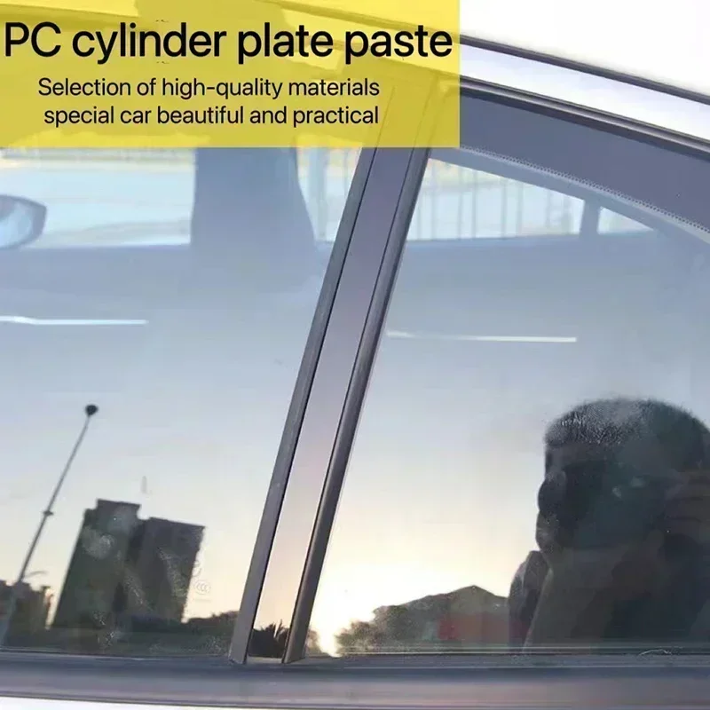 6 шт. центральная стойка окна автомобиля BC post Cap декоративный аксессуар для JEEP Compass