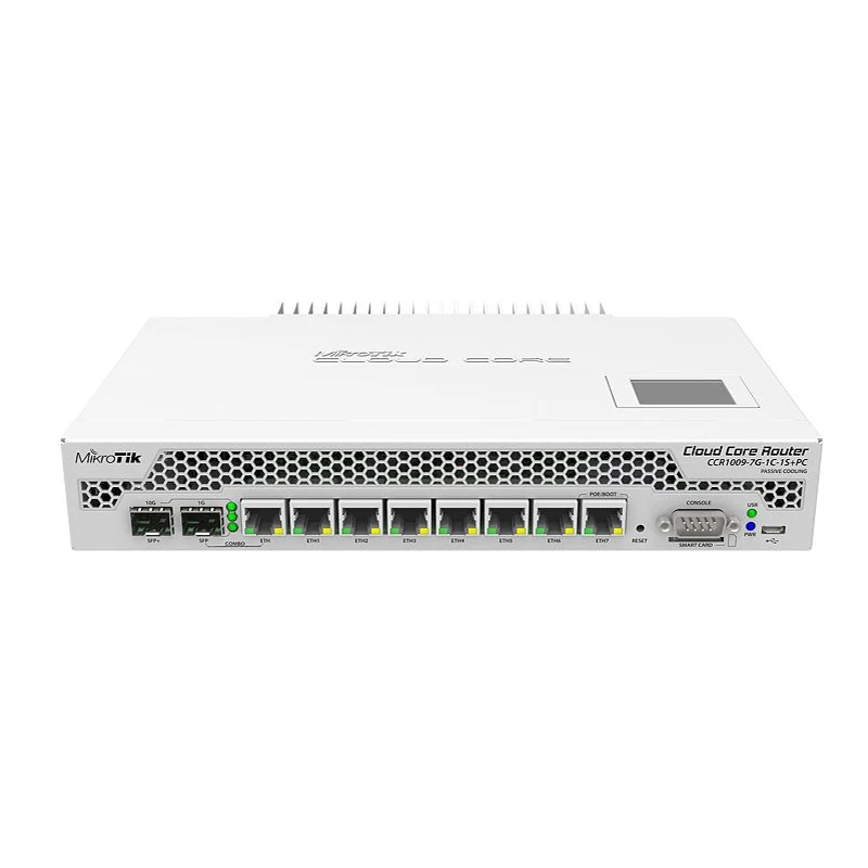 

MikroTik Gigabit high-end carrier-grade ROS router CCR1009-7G-1C-1S + PC
