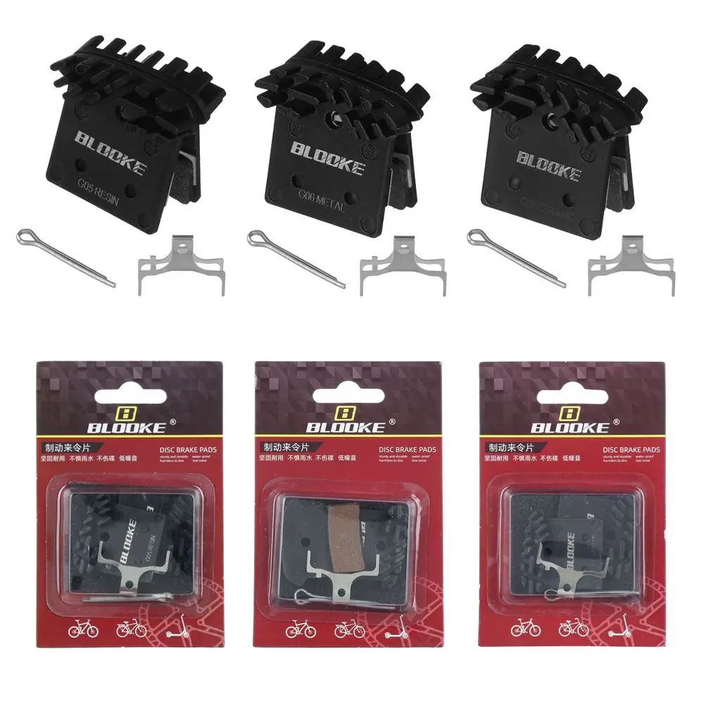 

Heat Dissipation Brake Pad Bike Ceramics Resin Metal Cooling MTB J02A J03A XT SLX M785 M8000 M9000 Hydraulic Oil Brake