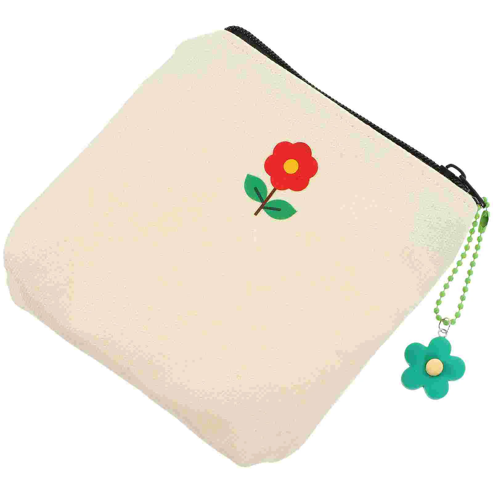 

Sanitary Storage Pad Pouch Napkin Period Coin Pads Organizer Holder Purse Menstrual Makeup First Towel Nursing Zipper Sundry