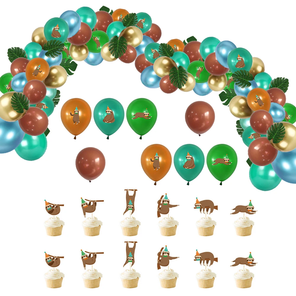 Украшение для вечеринки в честь Дня рождения ребенка набор украшений на тему