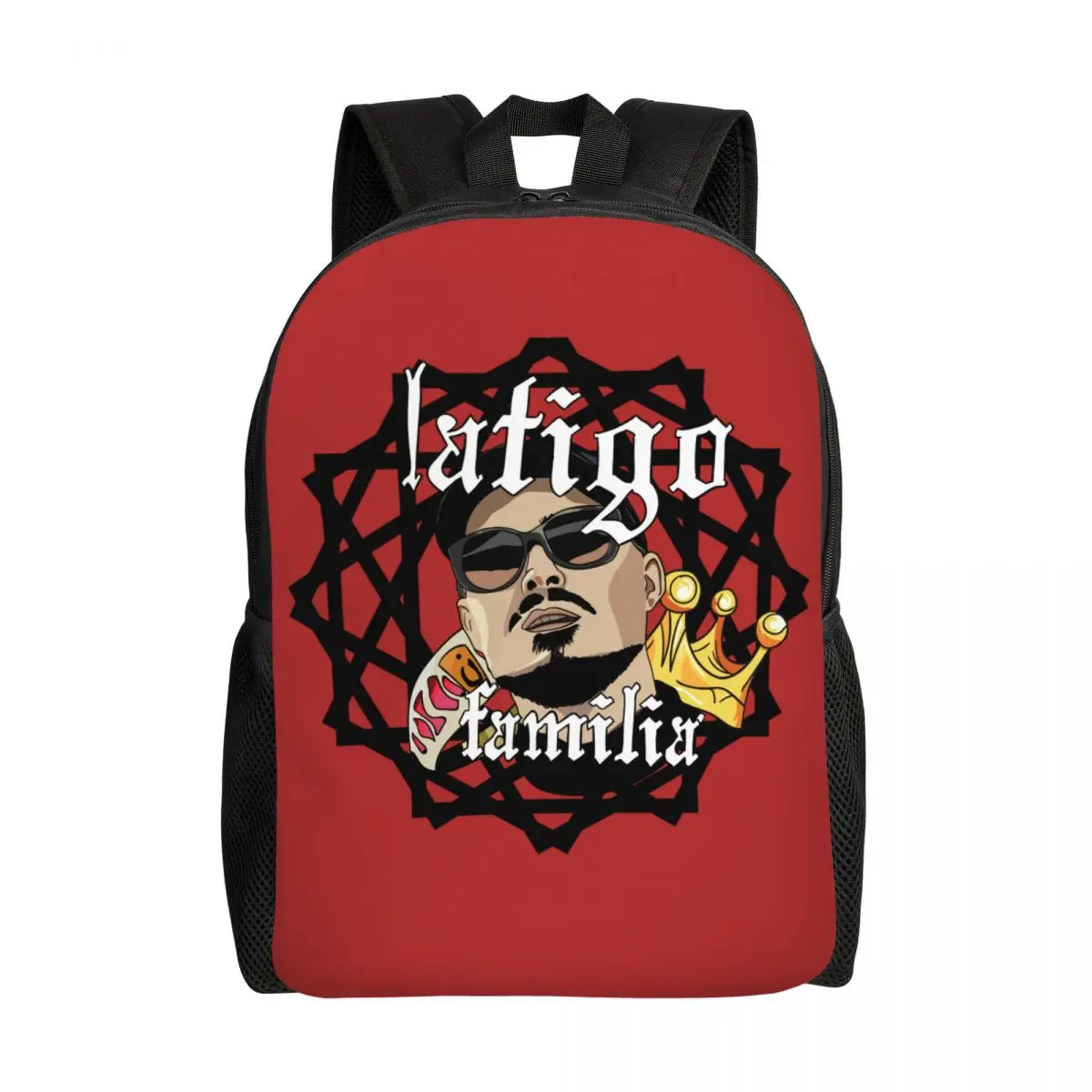 Рюкзаки для мальчиков и девочек раперы с испанским принтом рок дорожные сумки