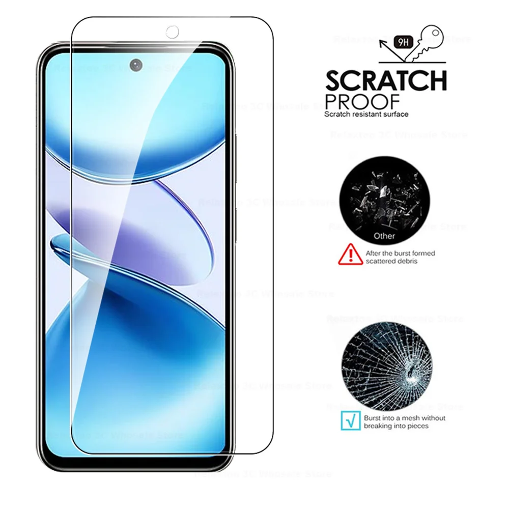 4 шт. чехол из закаленного стекла для Infinix Smart 9 4G Защитная пленка экрана InfinixSmart9 Smart9