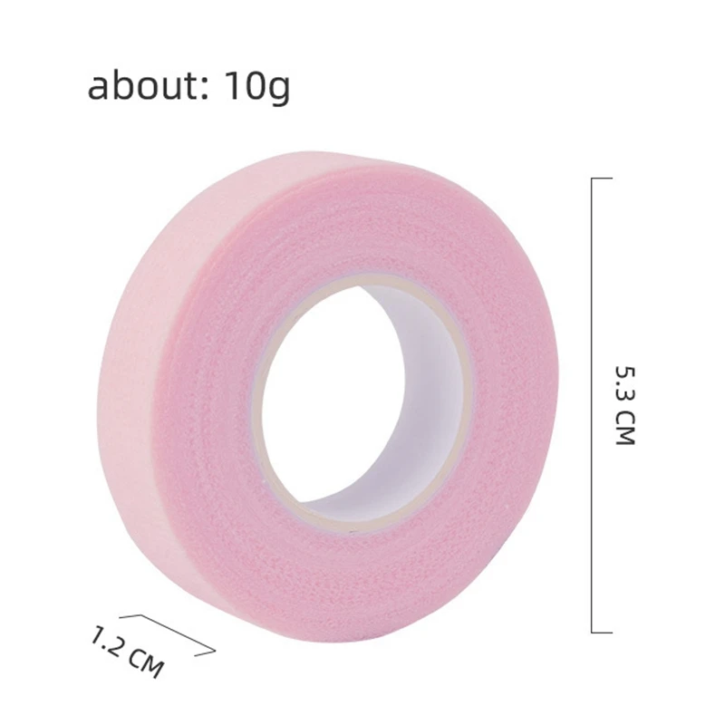 

4 Rolls Eyelash Tape, Adhesive Fabric Lash Tapes For Eyelash Extension Supply Eyelash Isolation Tape