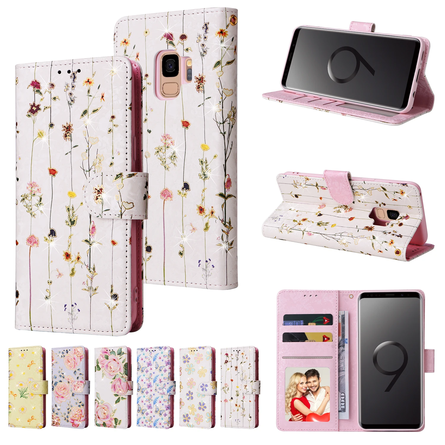 1 х Противоугонный кожаный чехол с откидной крышкой противоударный