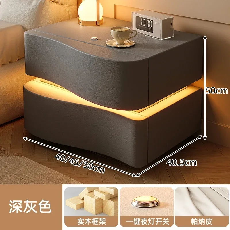 Недорогой ночной столик в скандинавском стиле современный минималистичный