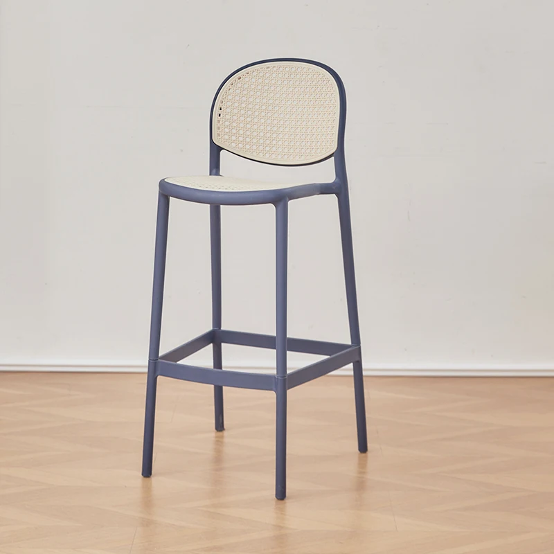 Дизайнерские расслабляющие высокие барные стулья пластиковые легкие