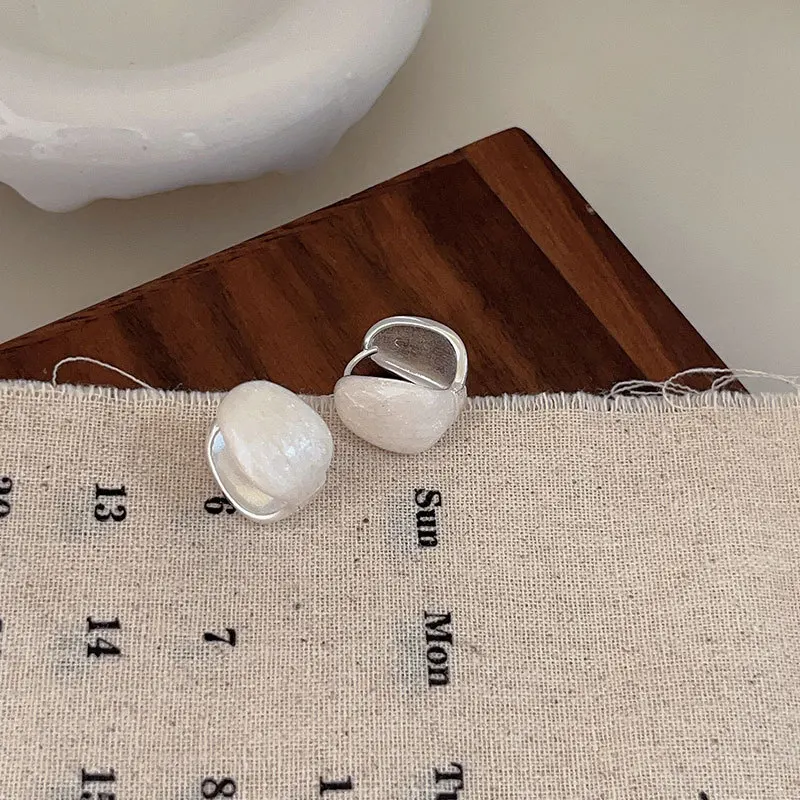 PersistenceS925Стерлингового серебра с эмалью и глазурью французские серьги женские