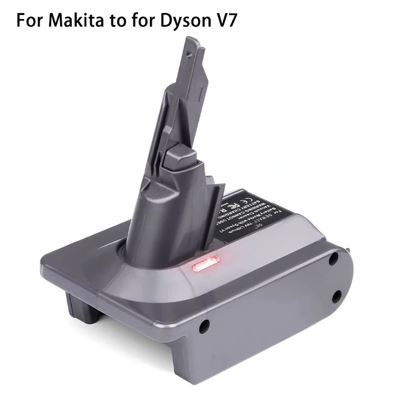 Новейший адаптер для литий-ионной батареи Makita 18 в, BL1830 BL1840 BL1850 BL1860, преобразователь для пылесоса Dyson V7