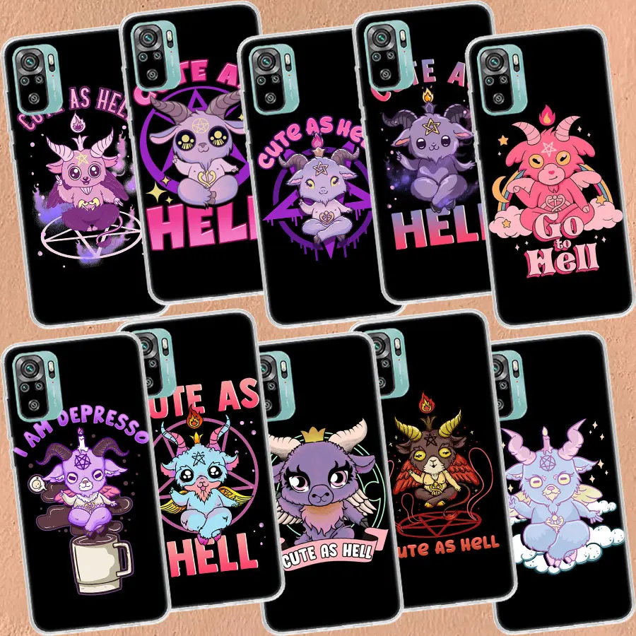

Colorful Kawaii Goat Phone Case For Xiaomi Mi 13 10 12 Lite 11T 11i 11 Ultra 12T Pro 12X 5G 10T 9T 9 8 6X 5X Capa Coque Soft Cap