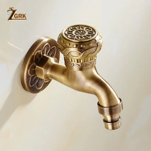 

ЗГРК настенный кран латунный CT001