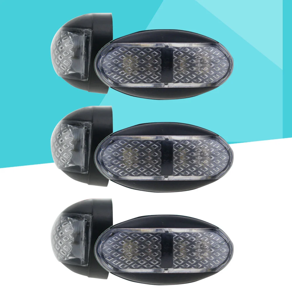 

10 10-30V 2 LEDs Dual Color Side Marker Lights Indicator Lamps for Truck Trailer Caravan