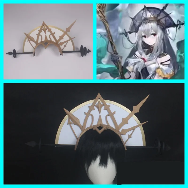 

Заколка для волос аниме Azur Lane Succubus, рога для косплея, реквизит для косплея, головной убор, аксессуар для костюма на Хэллоуин