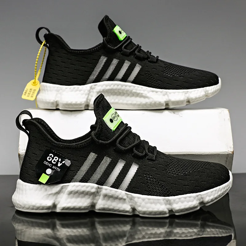 Lightweight Men's Walking Shoes Running Shoes Men's Sneakers Comfortable Mesh Fashion Men's Shoes Casual Shoes Sneakers