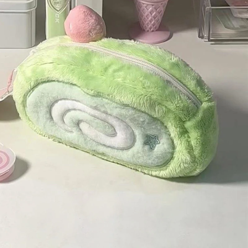 Honeydew Melon Swiss Roll пенал забавный милый плюшевый креативный универсальный чехол для
