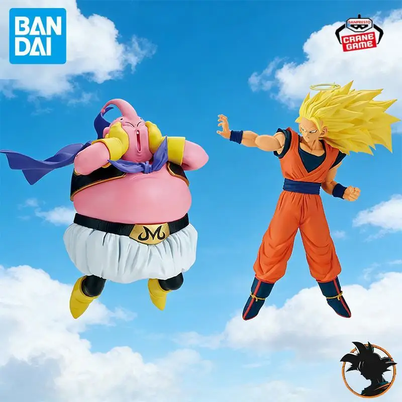 Фото Оригинальные фигурки Bandai Banpresto Dragon Ball Z Majin Buu, аниме-фигурки, модели кукол, статуэтки, детские игрушки, подарок №5