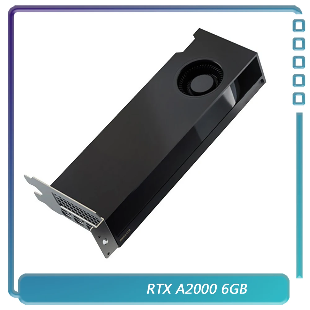 

RTX A2000 6GB 12GB For Leadtek PCIe 4.0 Ampere 3D Modeling Rendering Design