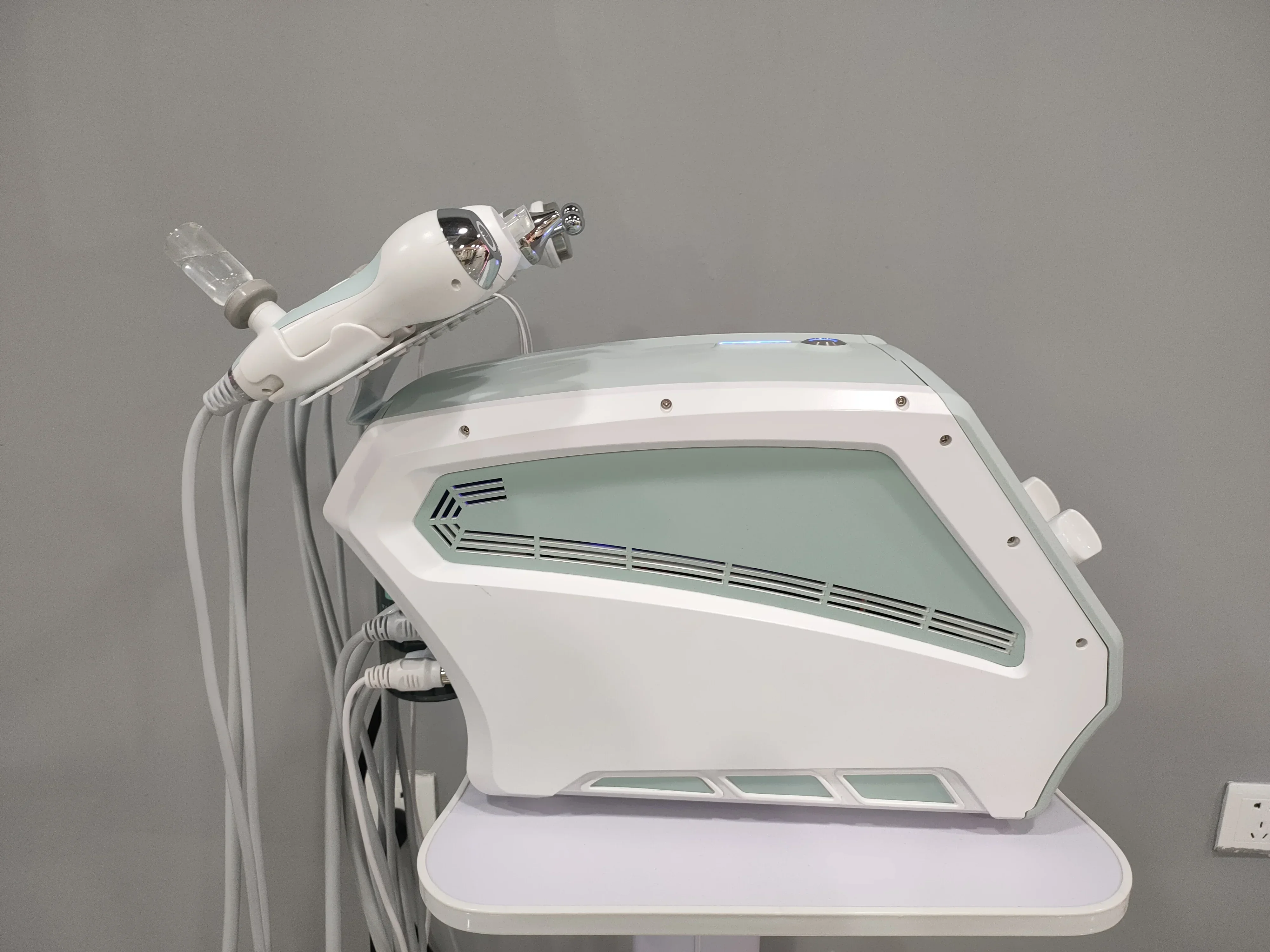 8 в 1 Mitesser Panger Mikro Derma Brasion Pflege Gesichts poren reinigungs ger Grieção für den Salon geb멀 Smartphone
