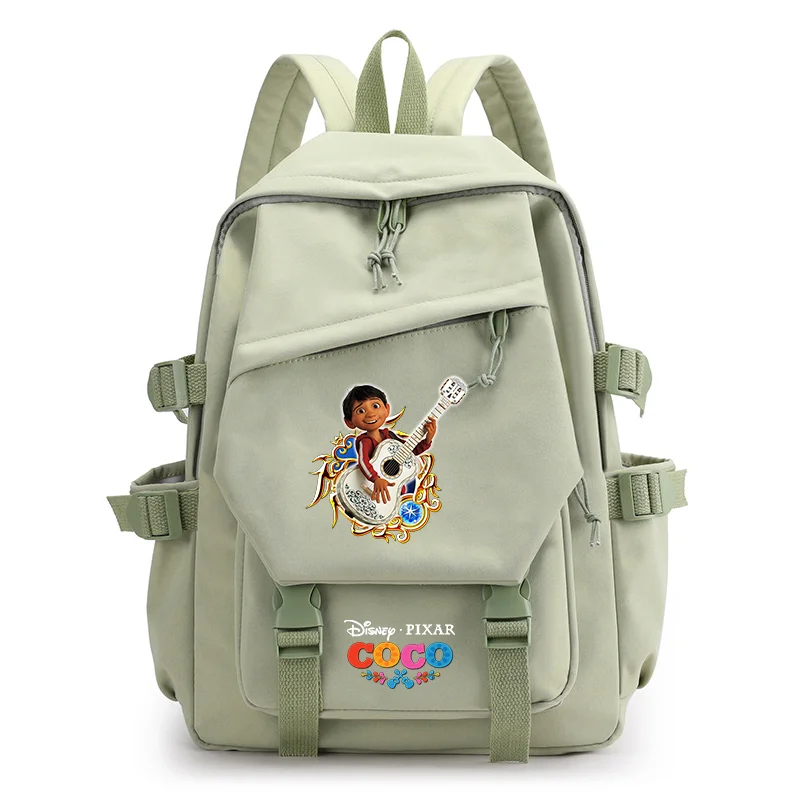 Disney Coco-Mochila Escolar Kawaii para niños y niñas, morral de viaje para...