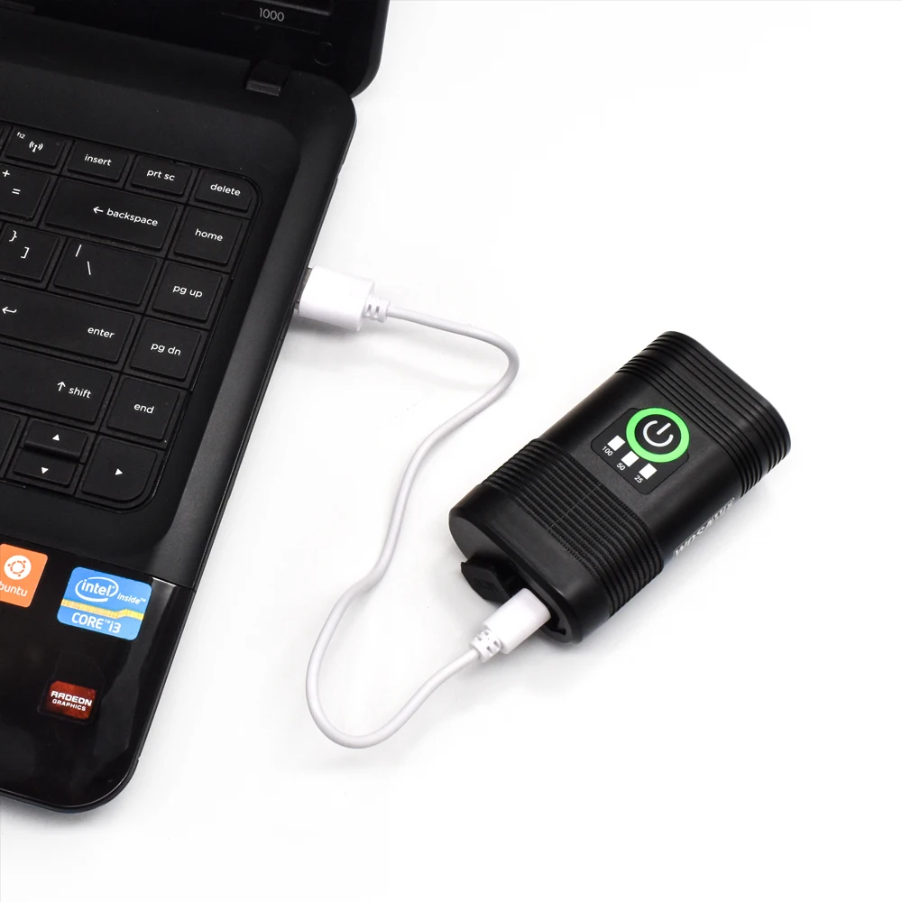 Велофара WOSAWE с фарами T6 велосипедная LED USB-перезаряжаемая фара из алюминиевого сплава для велосипеда с высоким и низким светом