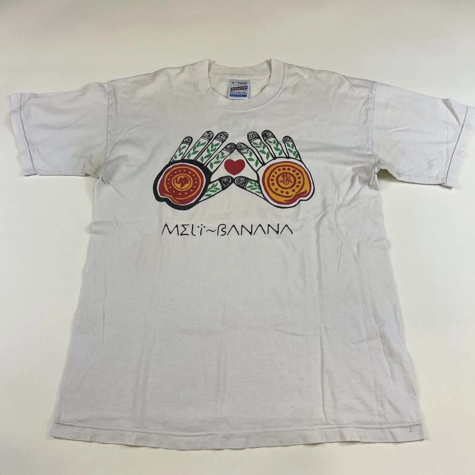 Футболка NoEnName_Null Вайнтаж Банан Хлопок