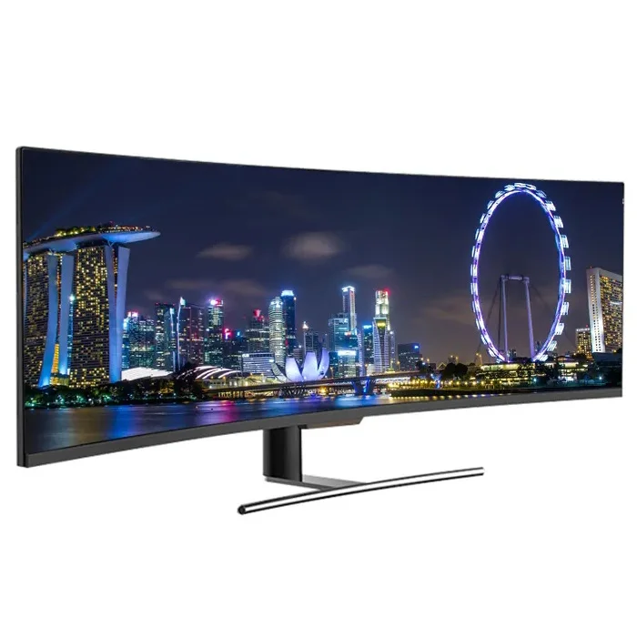

Wide Screen VA 49" Moniteurs Lcd 3840*1080 1Ms Curve R1800 Computer 4K Monitors PC 144Hz HDR400 49 Inch Curved Gaming Monitor