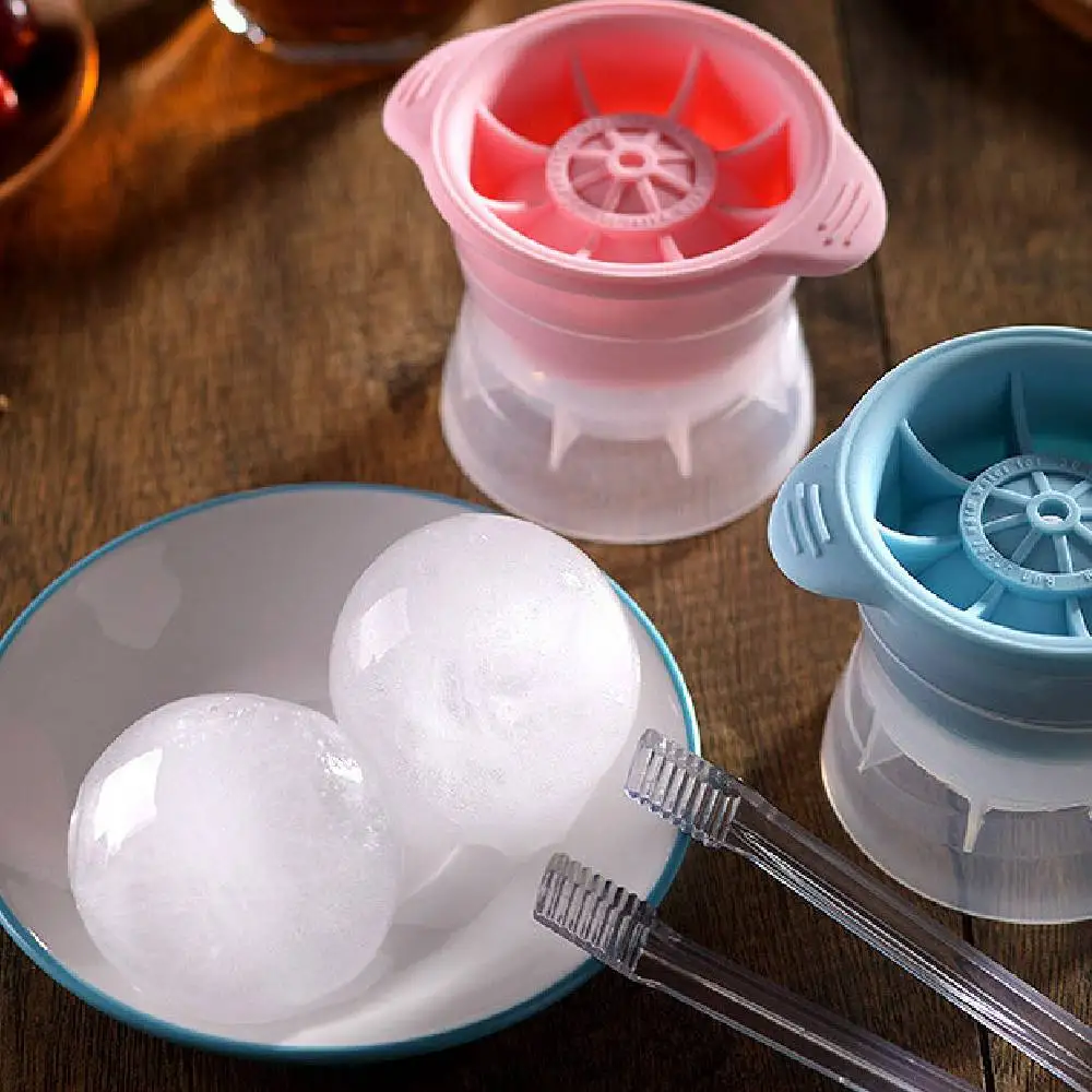 

Whiskey Round Ice Cube Maker Silicone Ball Shape Spherical Ice Cube Mould Machine Quick Freezer Ice Mold Tray Kitchen Gadgets