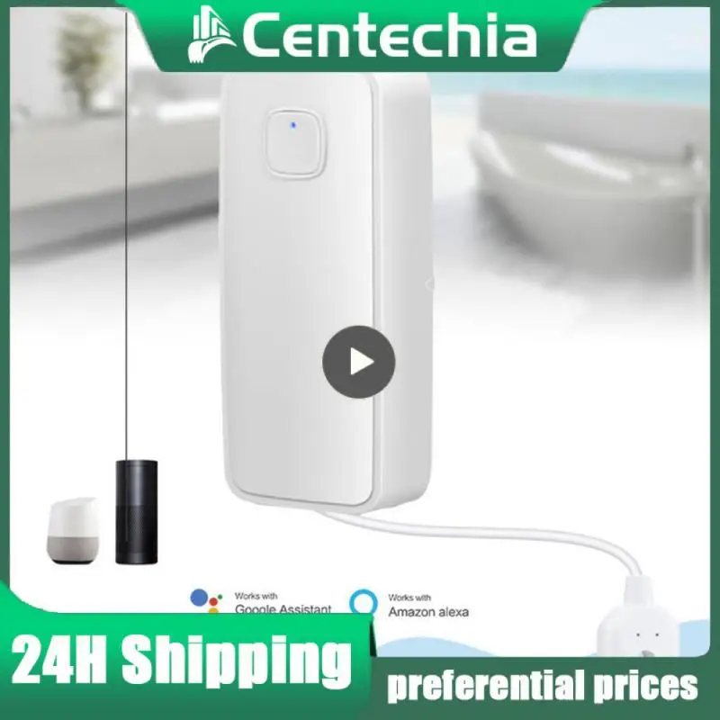 

Smart Home Water Leakage Alarm Wifi Real Time Flooding Alarm Batteries Water Immersion Detector Paste And Use Leakage Alarm Tuya