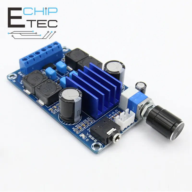 

Fee Shipping 1PCS XH-M589 50W+50W Digital Power Amplifier Board High-power TPA3116D2 Audio Amplifier Module